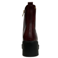 Una Healy Womens I'm Sorry Chelsea Boot | Baked Cherry Red