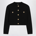 Black tweed cardigan
