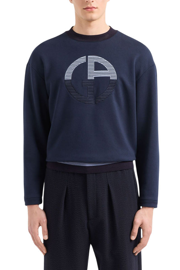 LOGO-EMBROIDERED SWEATSHIRT