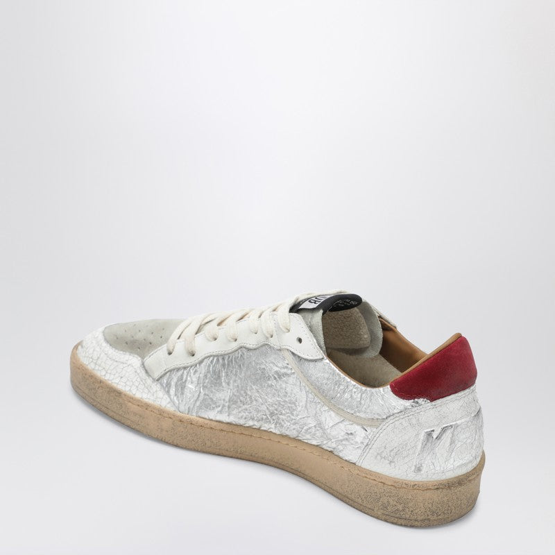 Ball Star silver/red sneakers