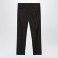 Brown wool trousers
