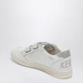 Ball Star sneakers in white/crystal