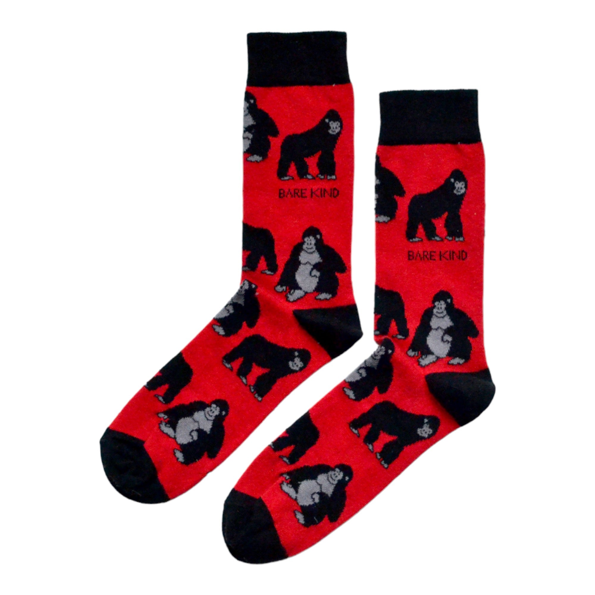 Bare Kind Save the Gorilla Bamboo Socks