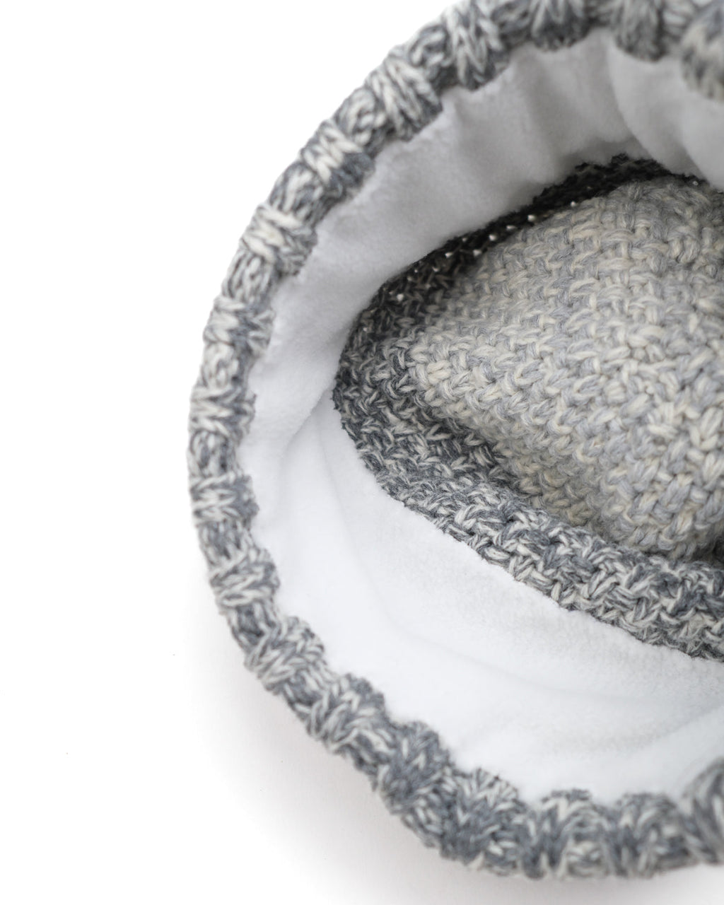 Outside In Faded Pom Pom Hat | Stone Gradient