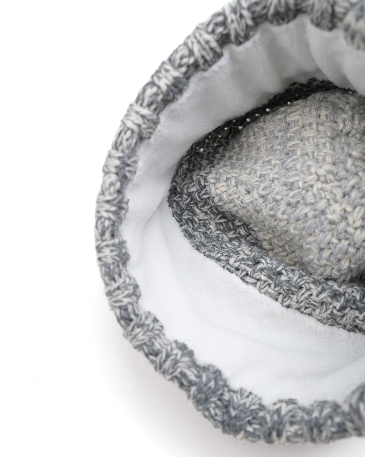 Outside In Faded Pom Pom Hat | Stone Gradient