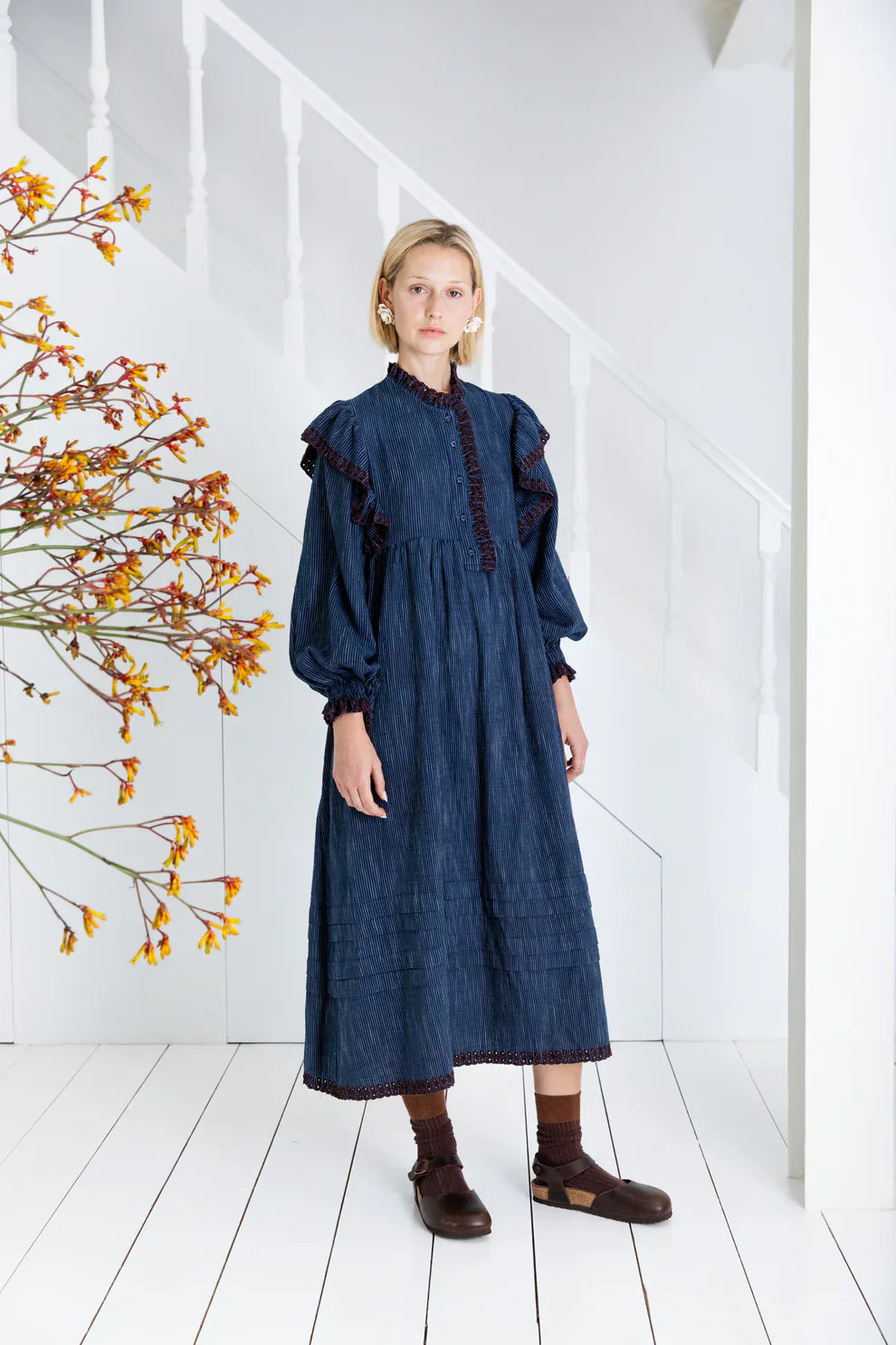 Bonte Harriette Dress in Midnight