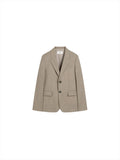 PARIS SINGLE-BREASTED TAILORED BLAZER