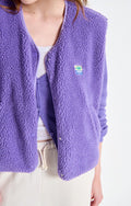 American Vintage Hoktown Fleece in Purple
