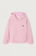 Americna Vintage Hoktown Fleece Hoodie  in Dragee Chine