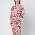Top with multicolour print