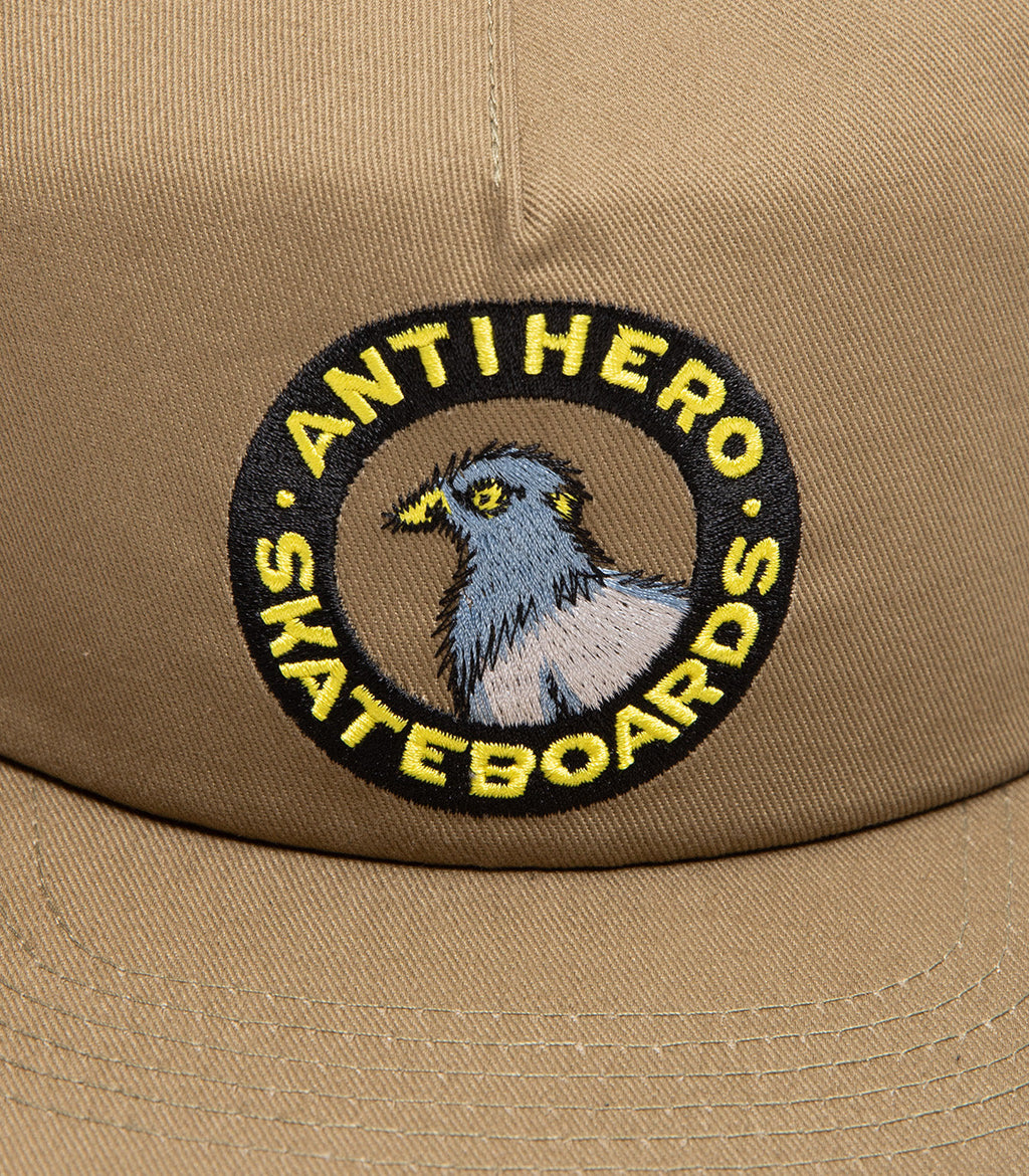 Antihero Pigeon Round Snapback Hat