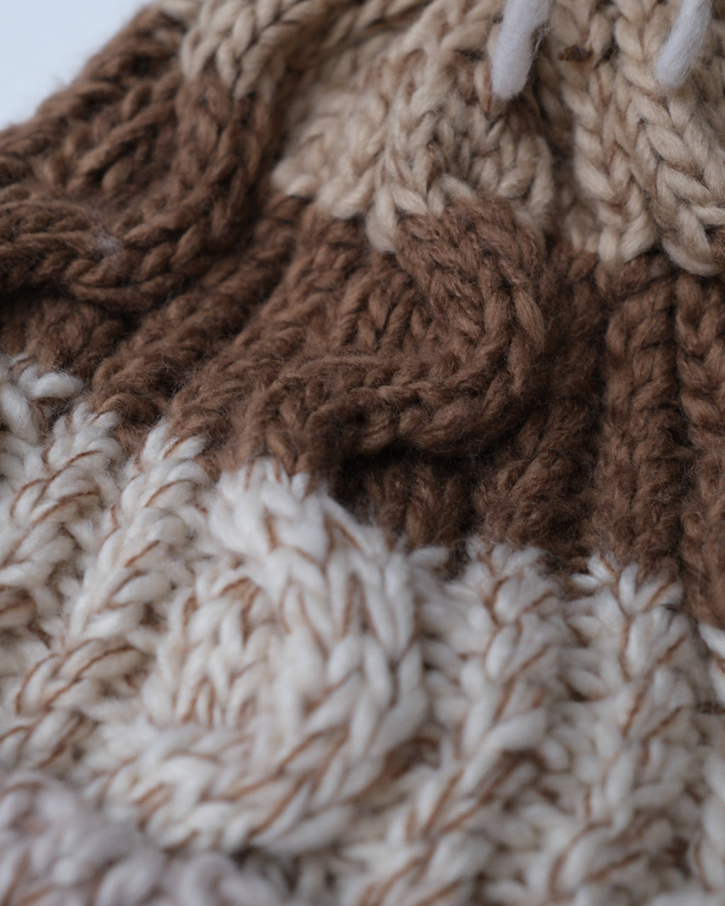Outside In Pom Pom Hat | Hazelnut Swirl