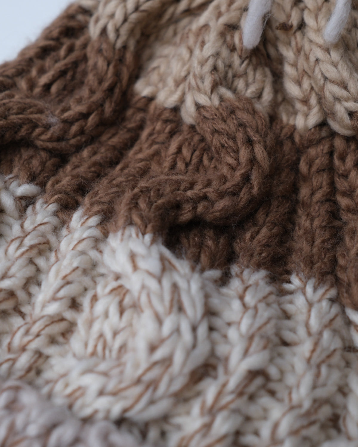 Outside In Pom Pom Hat | Hazelnut Swirl