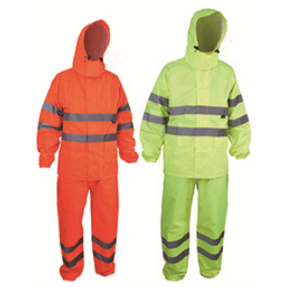 Herock Waterproof Hi-Vis Reflective Rainsuit Hi-Vis Yellow / 3XL