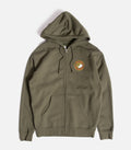 Antihero Eagle Round Zip Up Sweatshirt