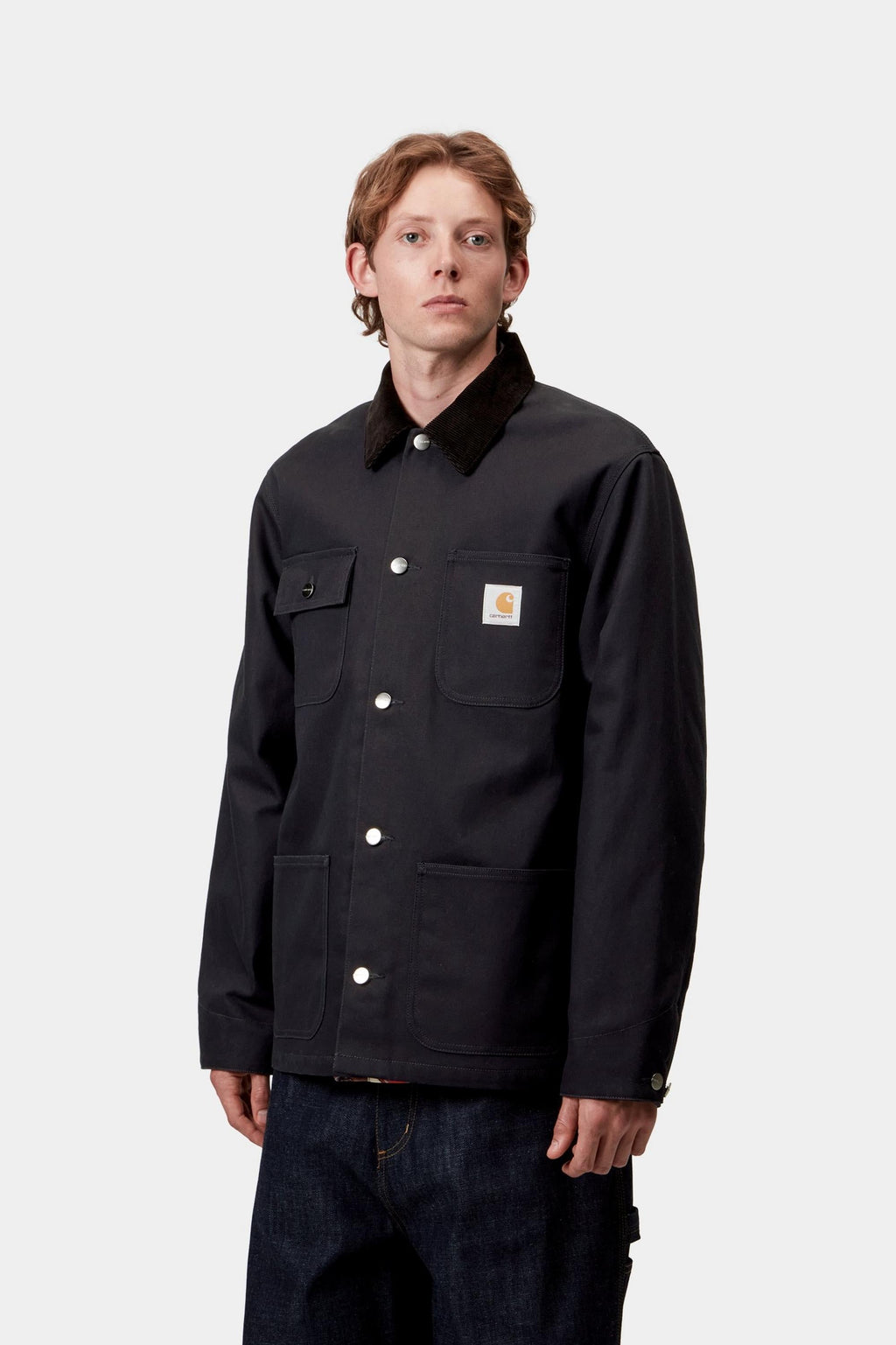 Carhartt WIP Mens Michigan Jacket | Dark Navy / Black