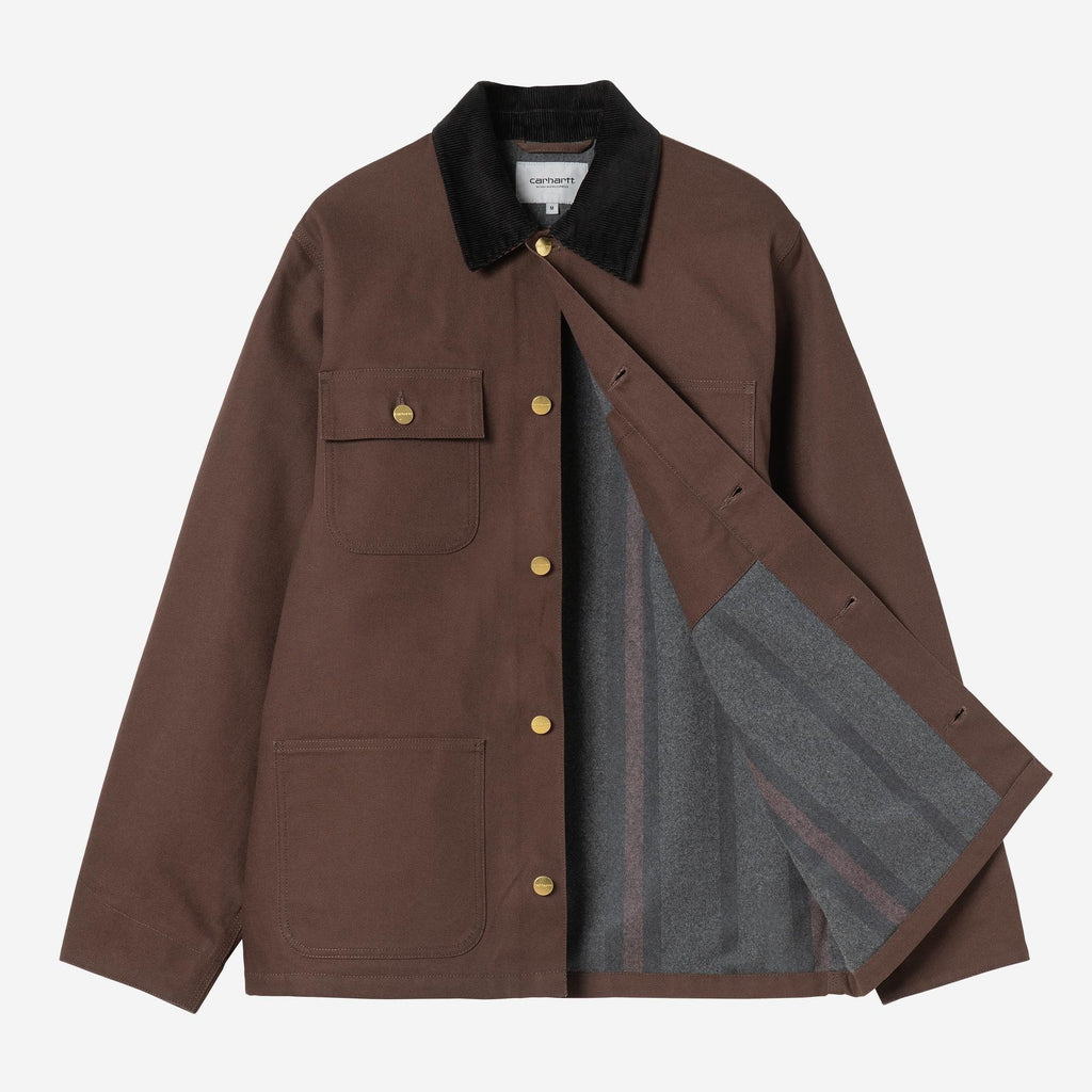 Carhartt WIP Mens Michigan Jacket | Tobacco / Black