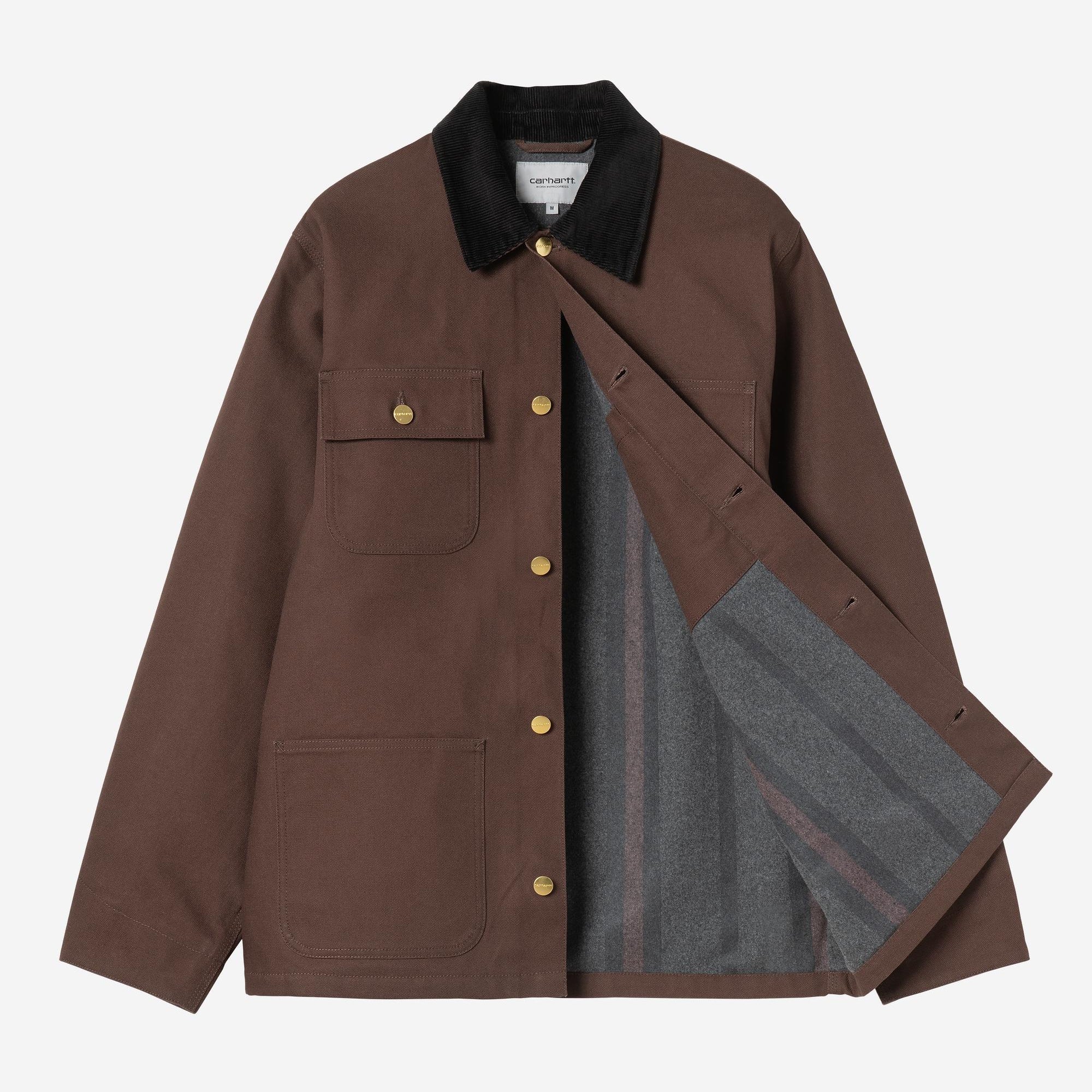 Carhartt WIP Mens Michigan Jacket | Tobacco / Black