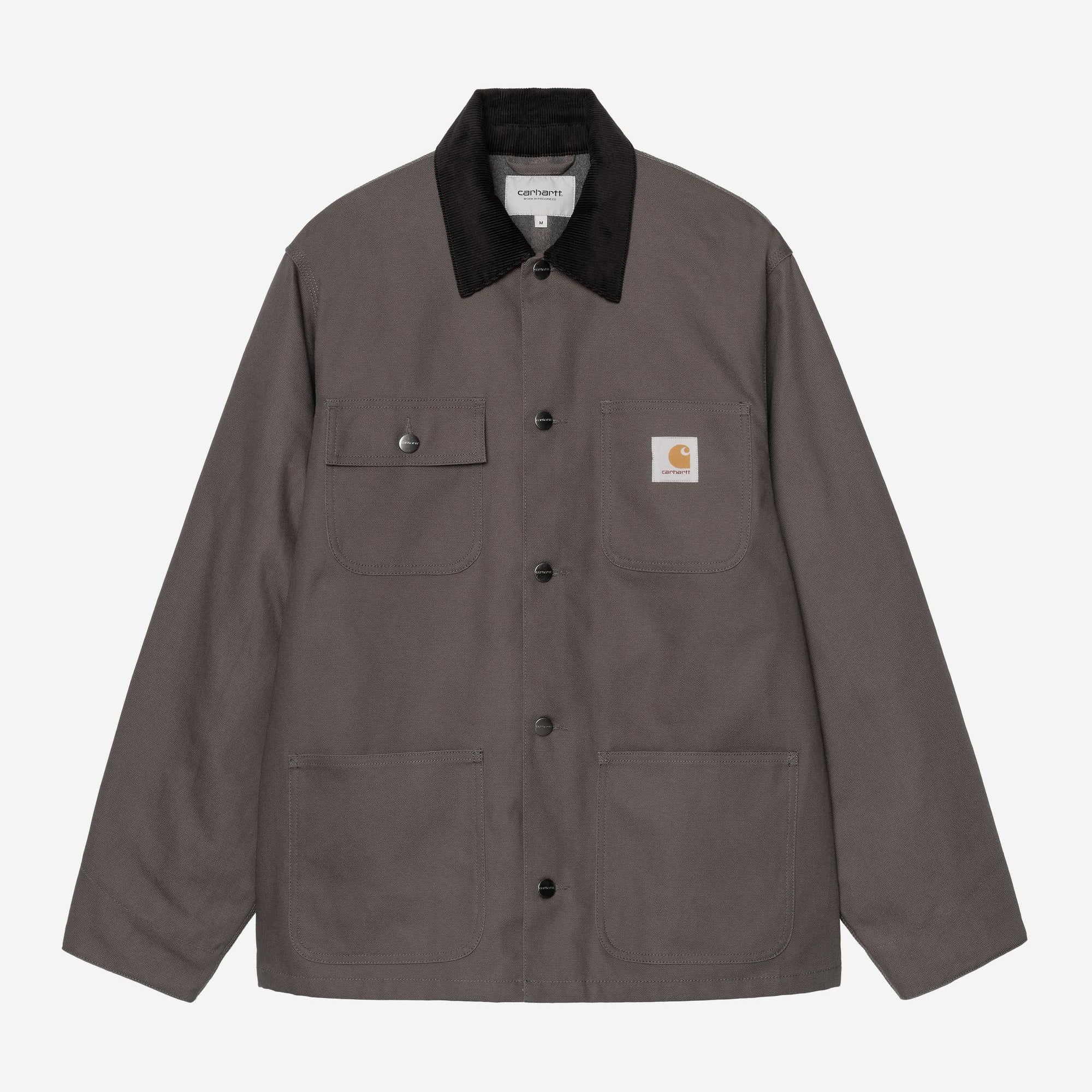 Carhartt WIP Mens Michigan Jacket | Graphite / Black
