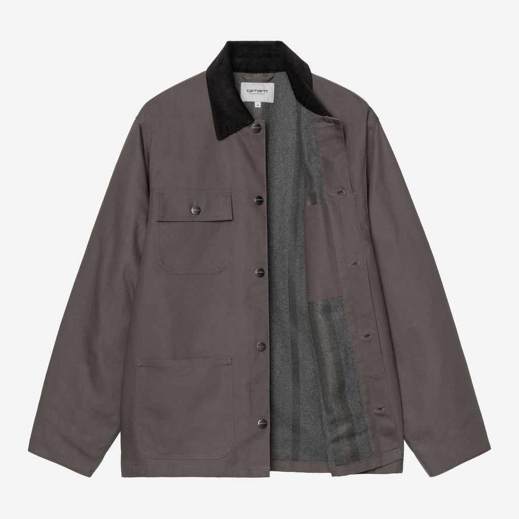 Carhartt WIP Mens Michigan Jacket | Graphite / Black