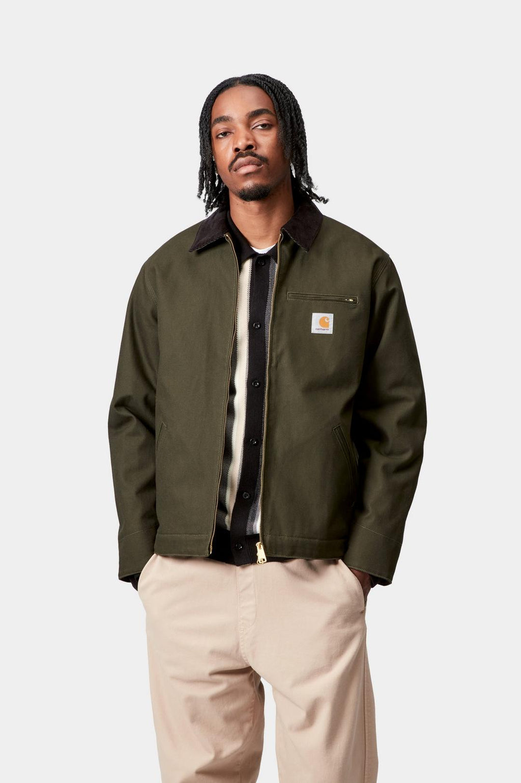Carhartt WIP Mens Detroit Jacket | Olive