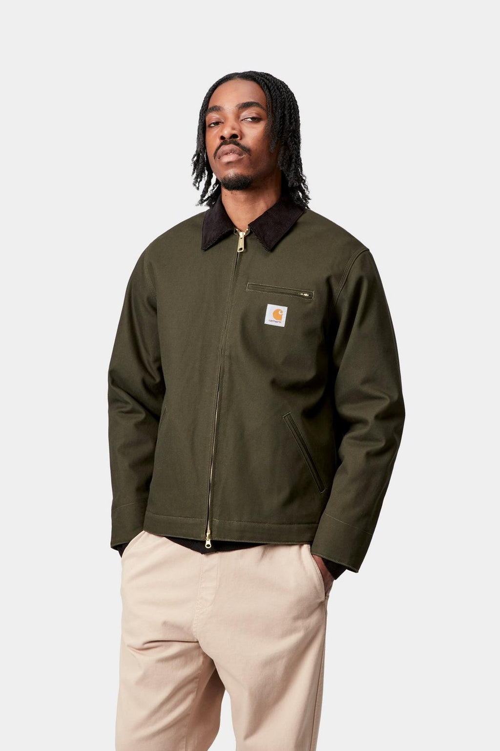 Carhartt WIP Mens Detroit Jacket | Olive