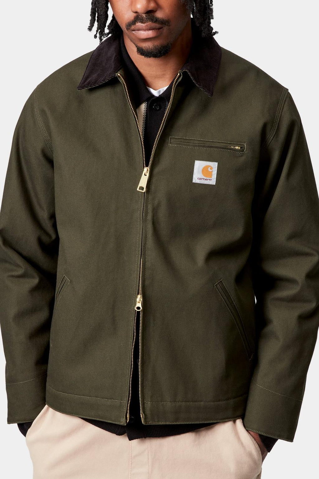 Carhartt WIP Mens Detroit Jacket | Olive