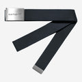 Carhartt WIP Mens Chrome Clip Belt | Deep Night