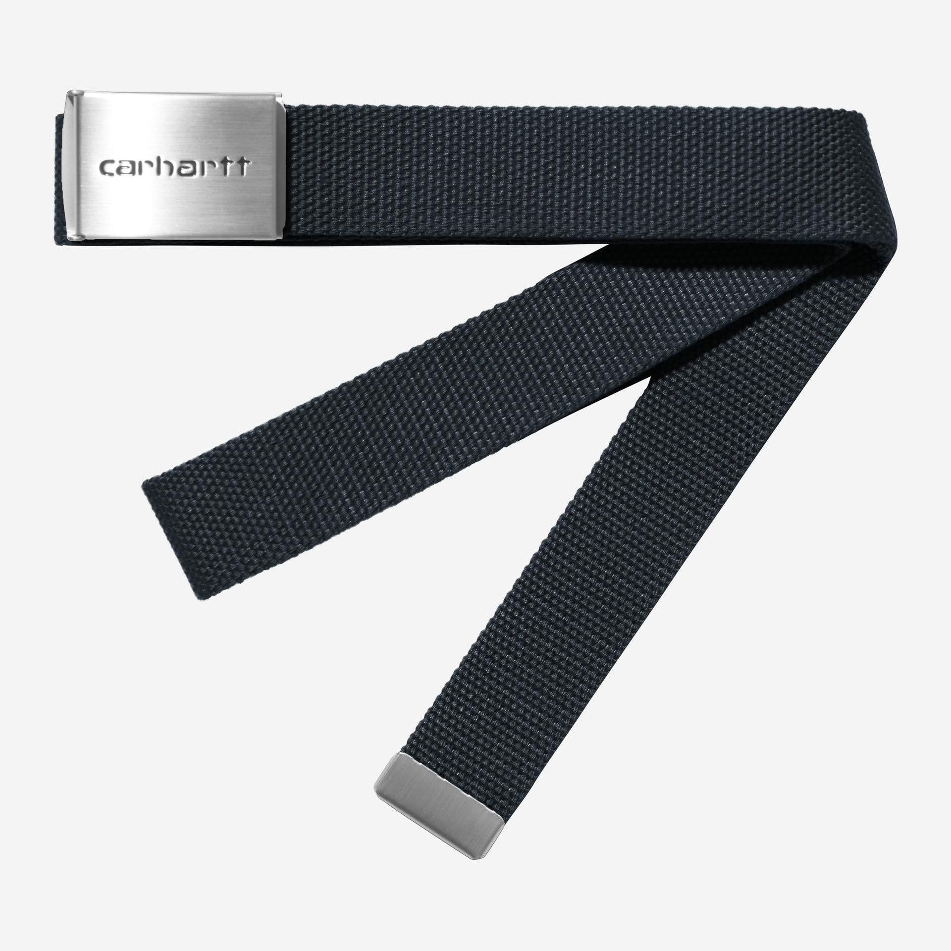 Carhartt WIP Mens Chrome Clip Belt | Deep Night