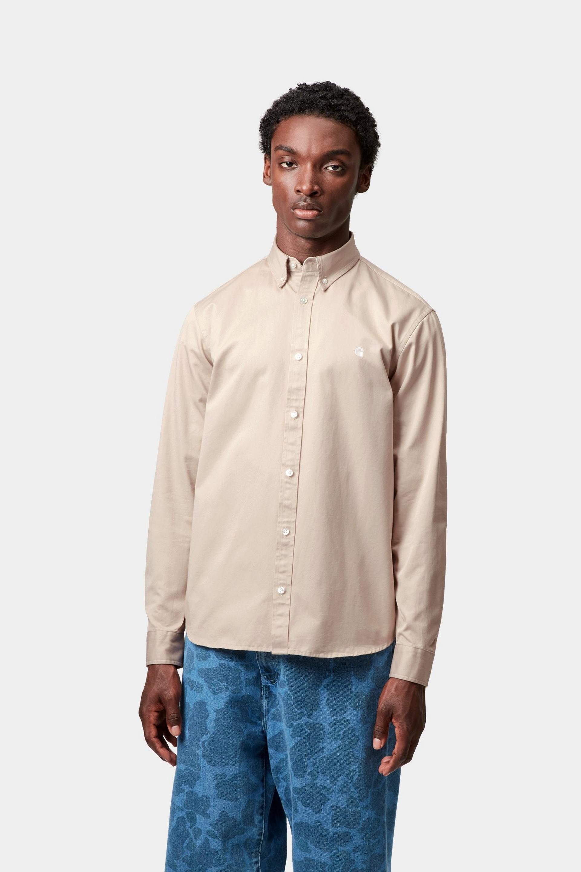 Carhartt WIP Mens Madison Shirt | Fleur De Sel