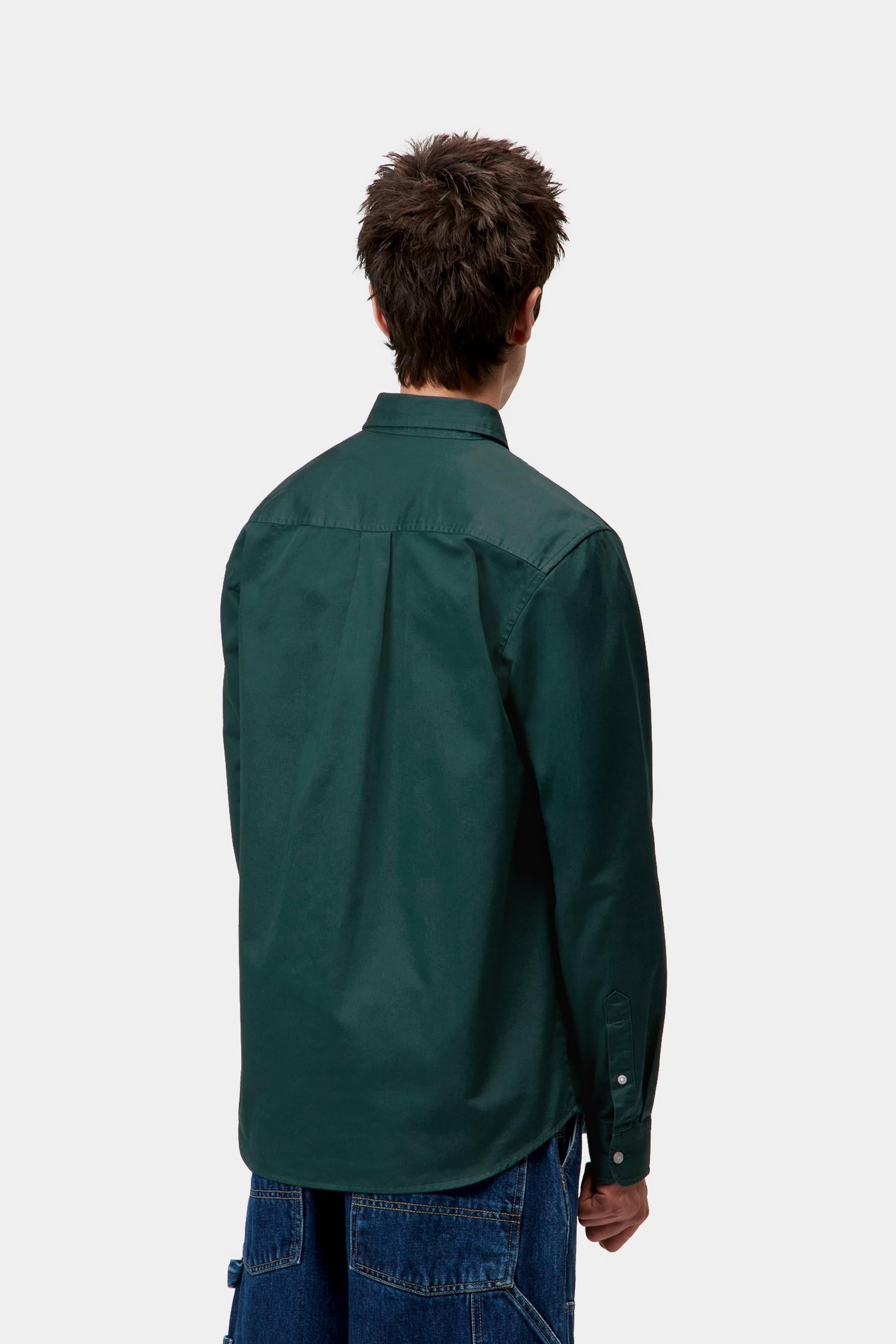 Carhartt WIP Mens Madison Shirt | Dark Fir