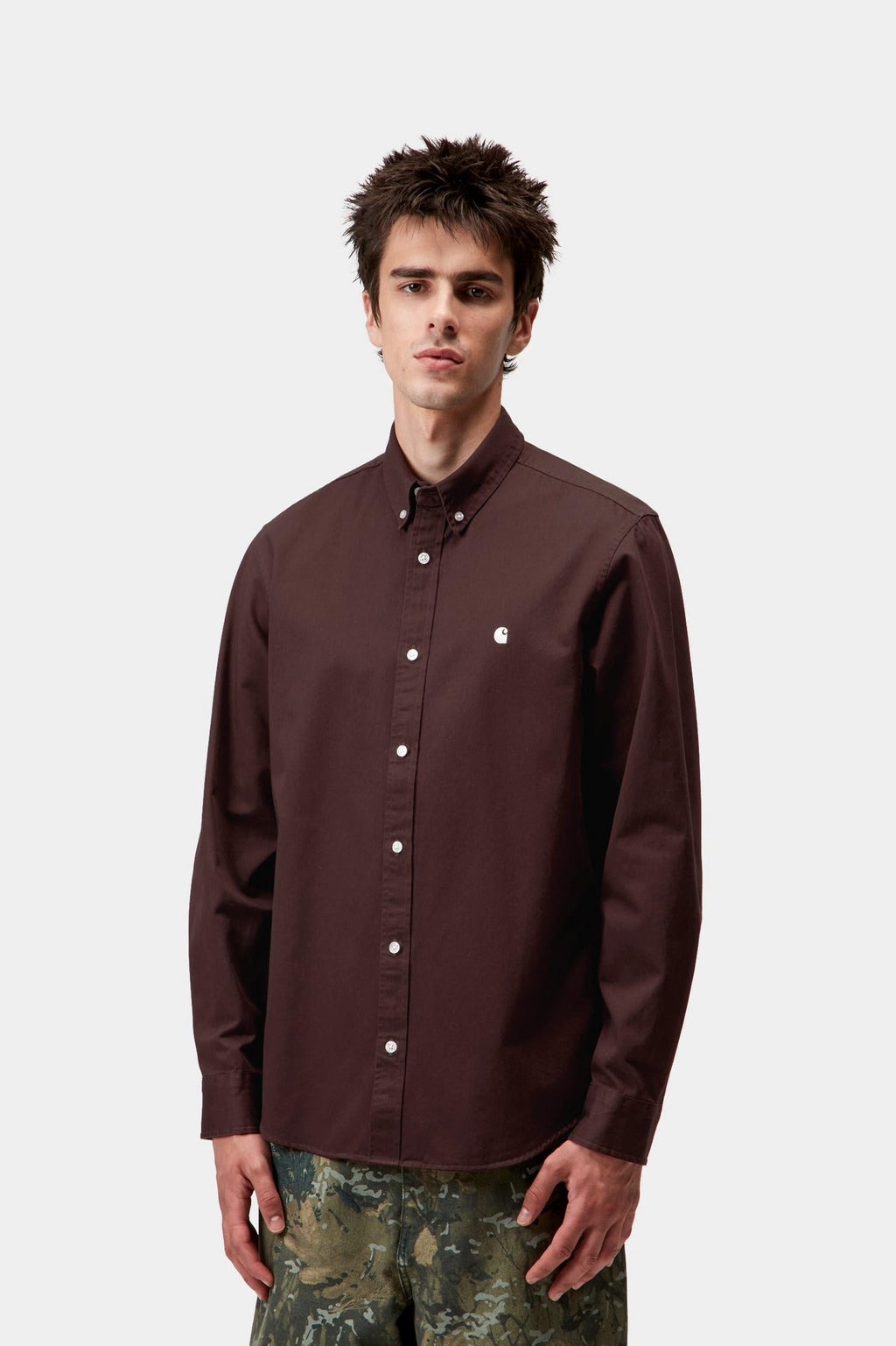 Carhartt WIP Mens Madison Shirt | Palisander