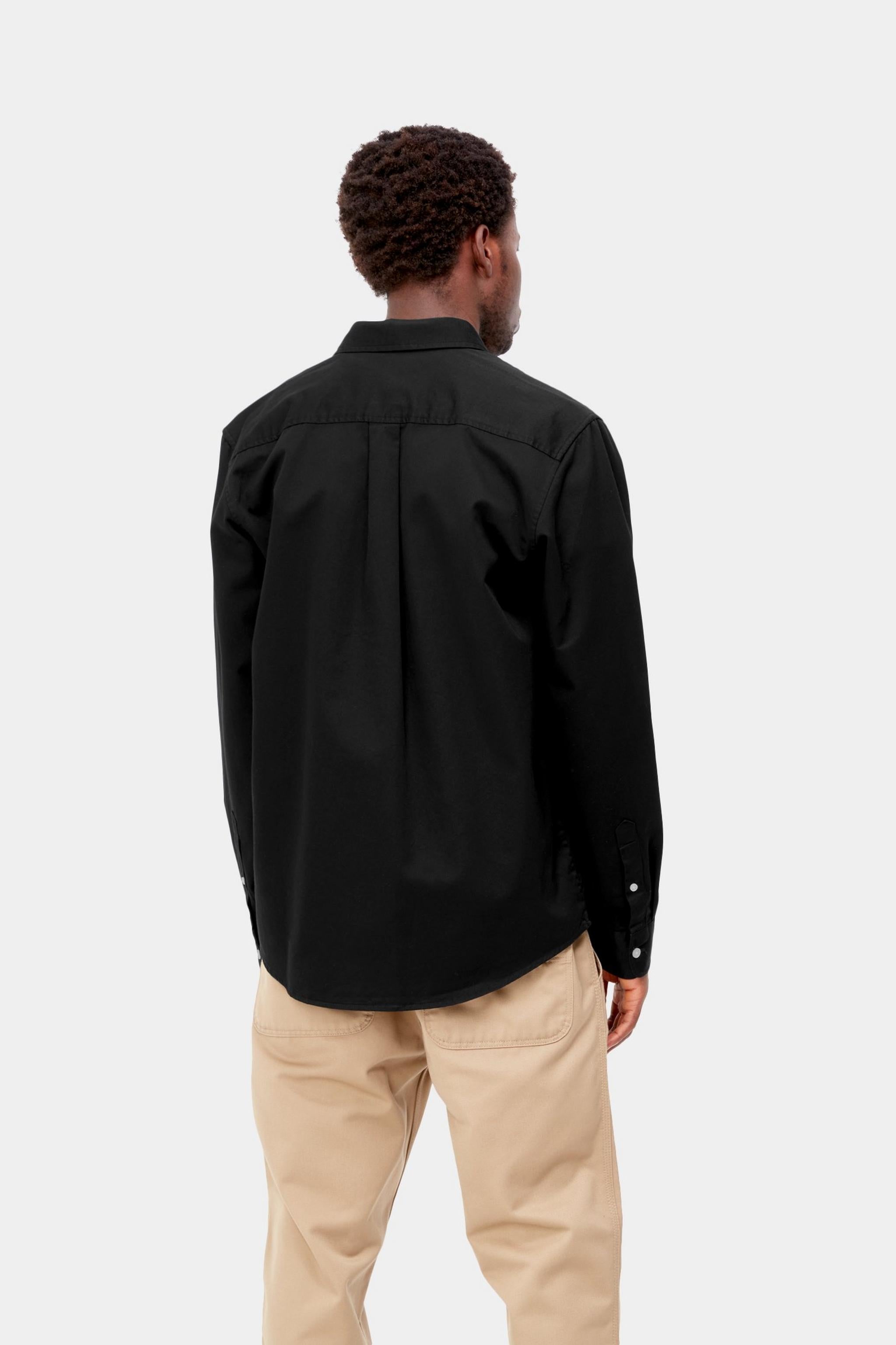 Carhartt WIP Mens Madison Shirt | Black / Wax