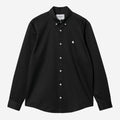 Carhartt WIP Mens Madison Shirt | Black / Wax