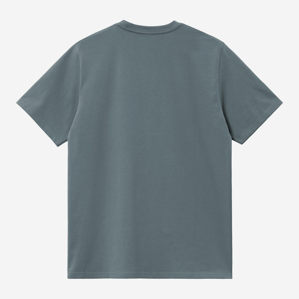 Carhartt WIP Mens Chase Short Sleeve T-Shirt | Cozy Blue