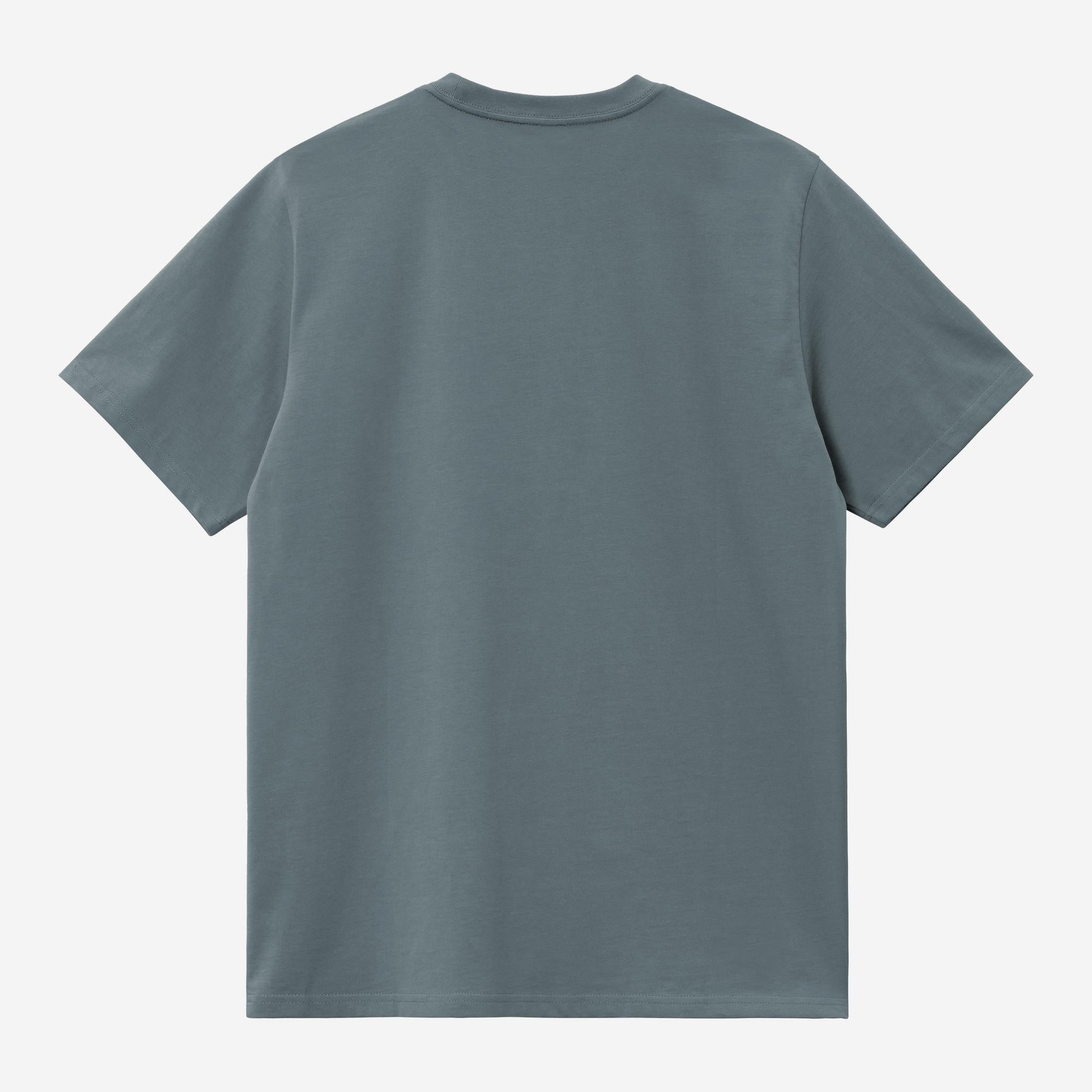 Carhartt WIP Mens Chase Short Sleeve T-Shirt | Cozy Blue