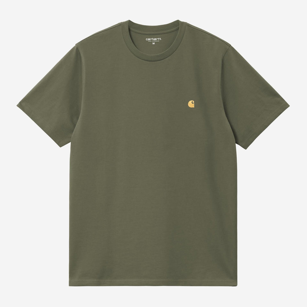 Carhartt WIP Mens Chase Short Sleeve T-Shirt | Leaf