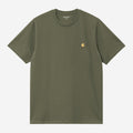 Carhartt WIP Mens Chase Short Sleeve T-Shirt | Leaf