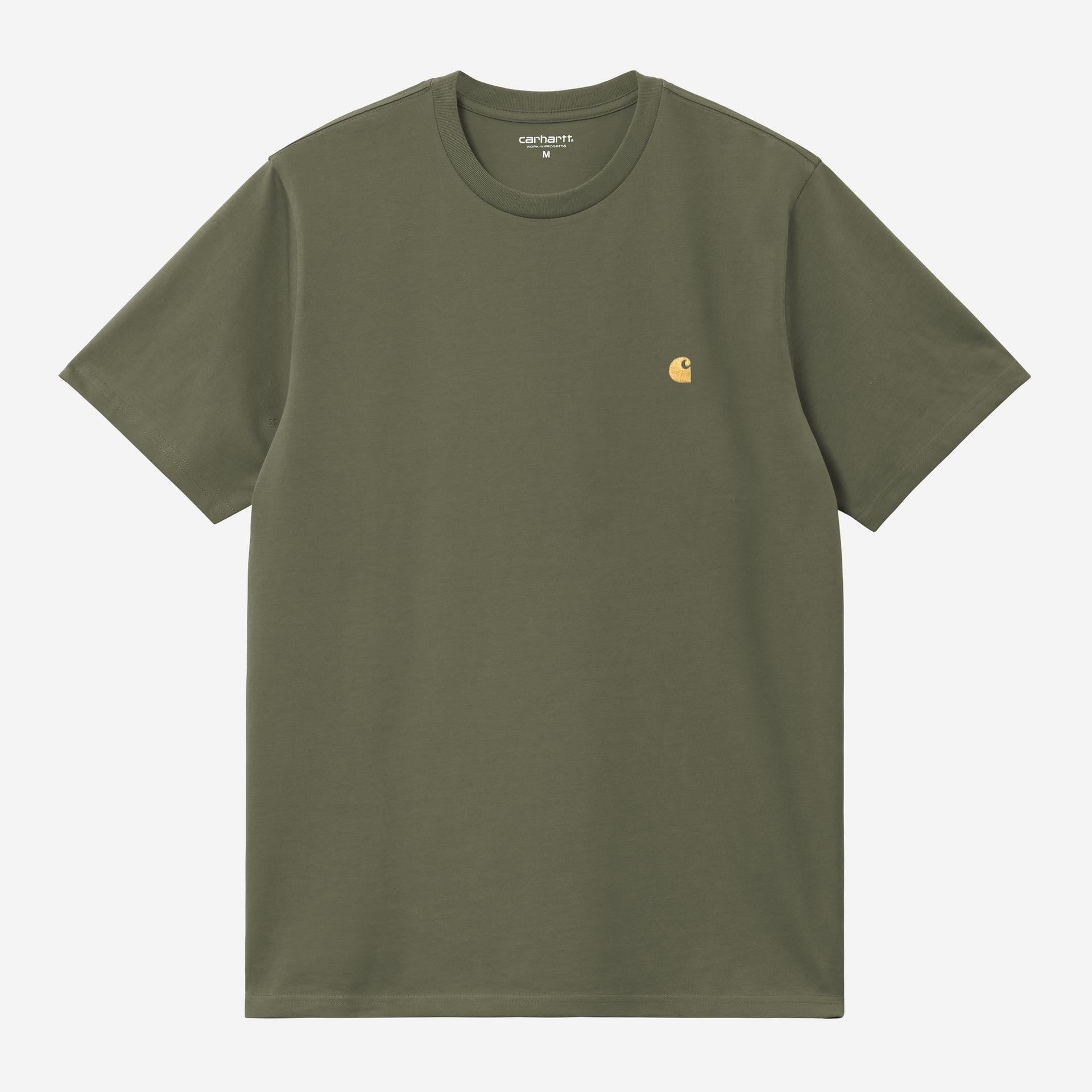 Carhartt WIP Mens Chase Short Sleeve T-Shirt | Leaf