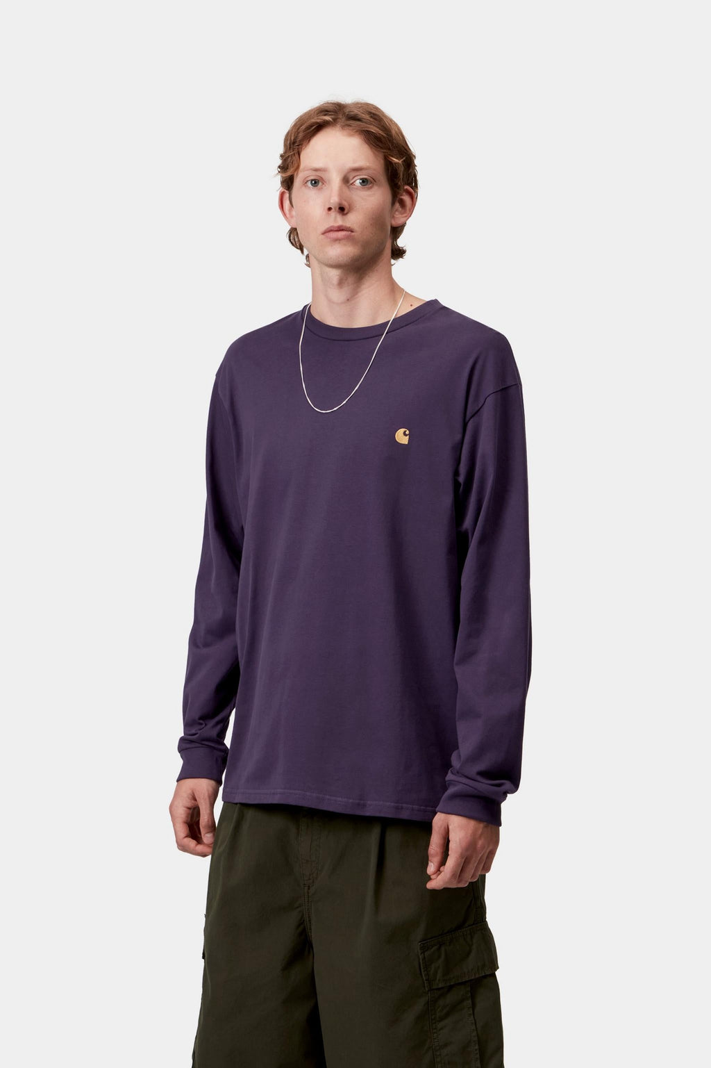 Carhartt WIP Mens Chase Long Sleeve T-Shirt | Lokers