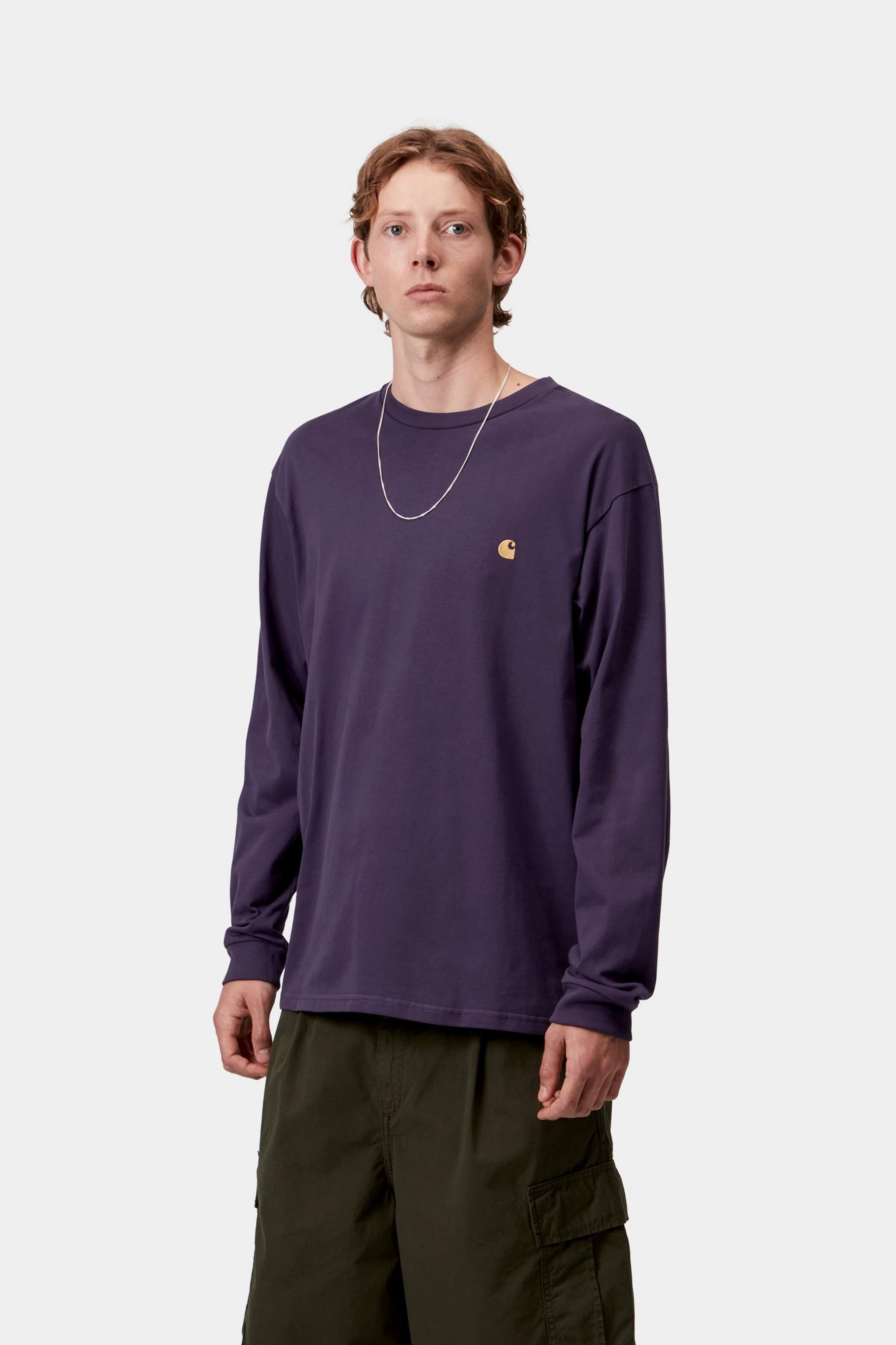 Carhartt WIP Mens Chase Long Sleeve T-Shirt | Lokers