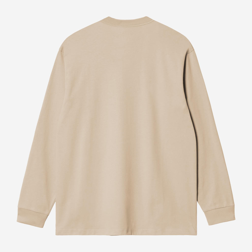 Carhartt WIP Mens Chase Long Sleeve T-Shirt | Fleur De Sel