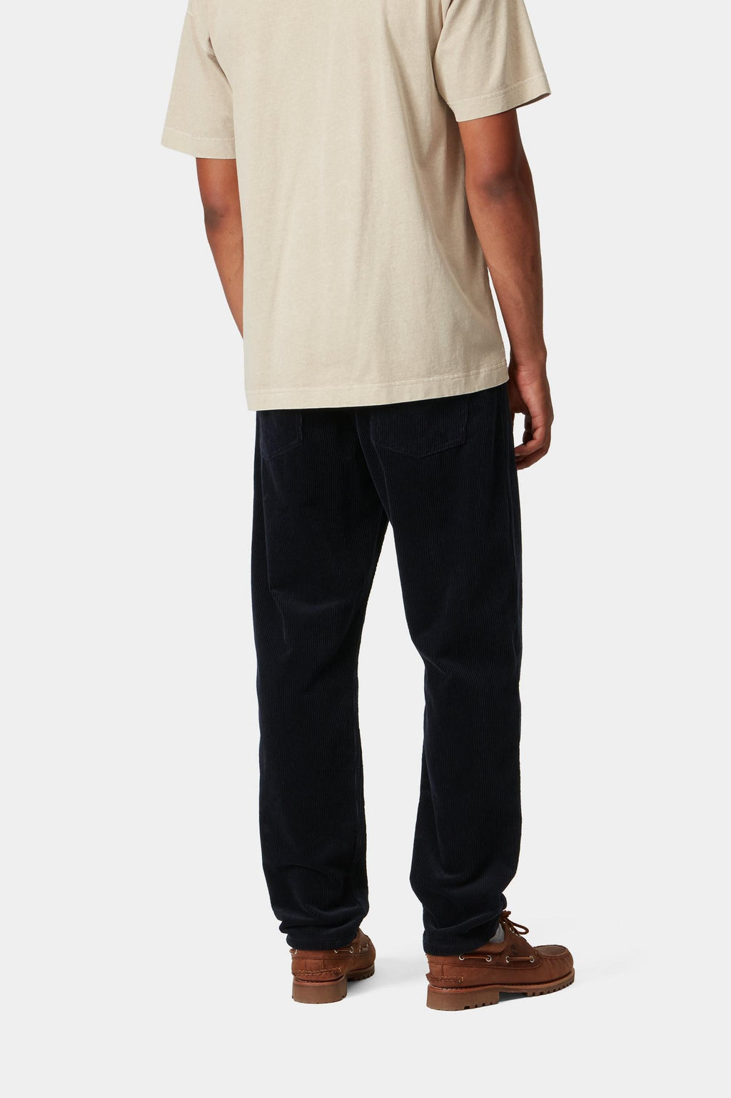 Carhartt WIP Mens Newel Coventry Corduroy Pant | Dark Navy Rinsed
