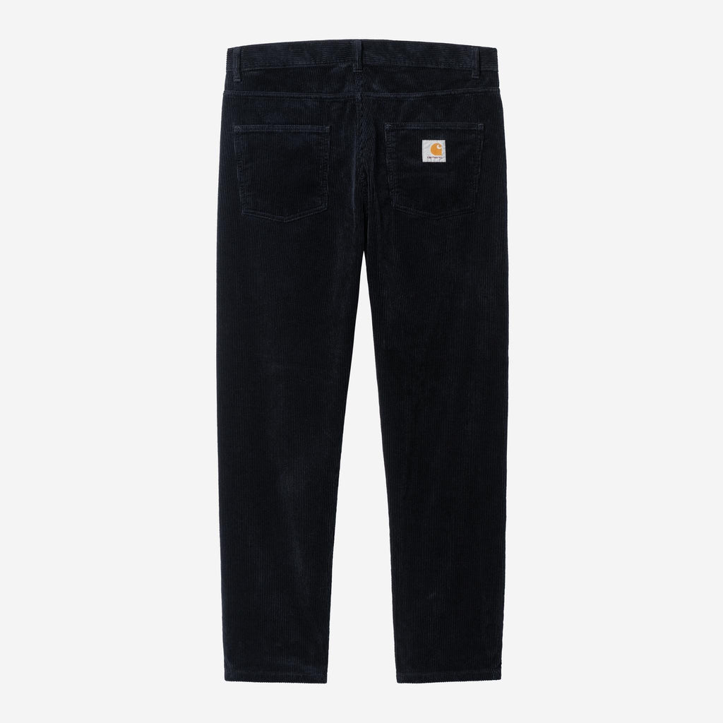 Carhartt WIP Mens Newel Coventry Corduroy Pant | Dark Navy Rinsed