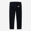 Carhartt WIP Mens Newel Coventry Corduroy Pant | Dark Navy Rinsed