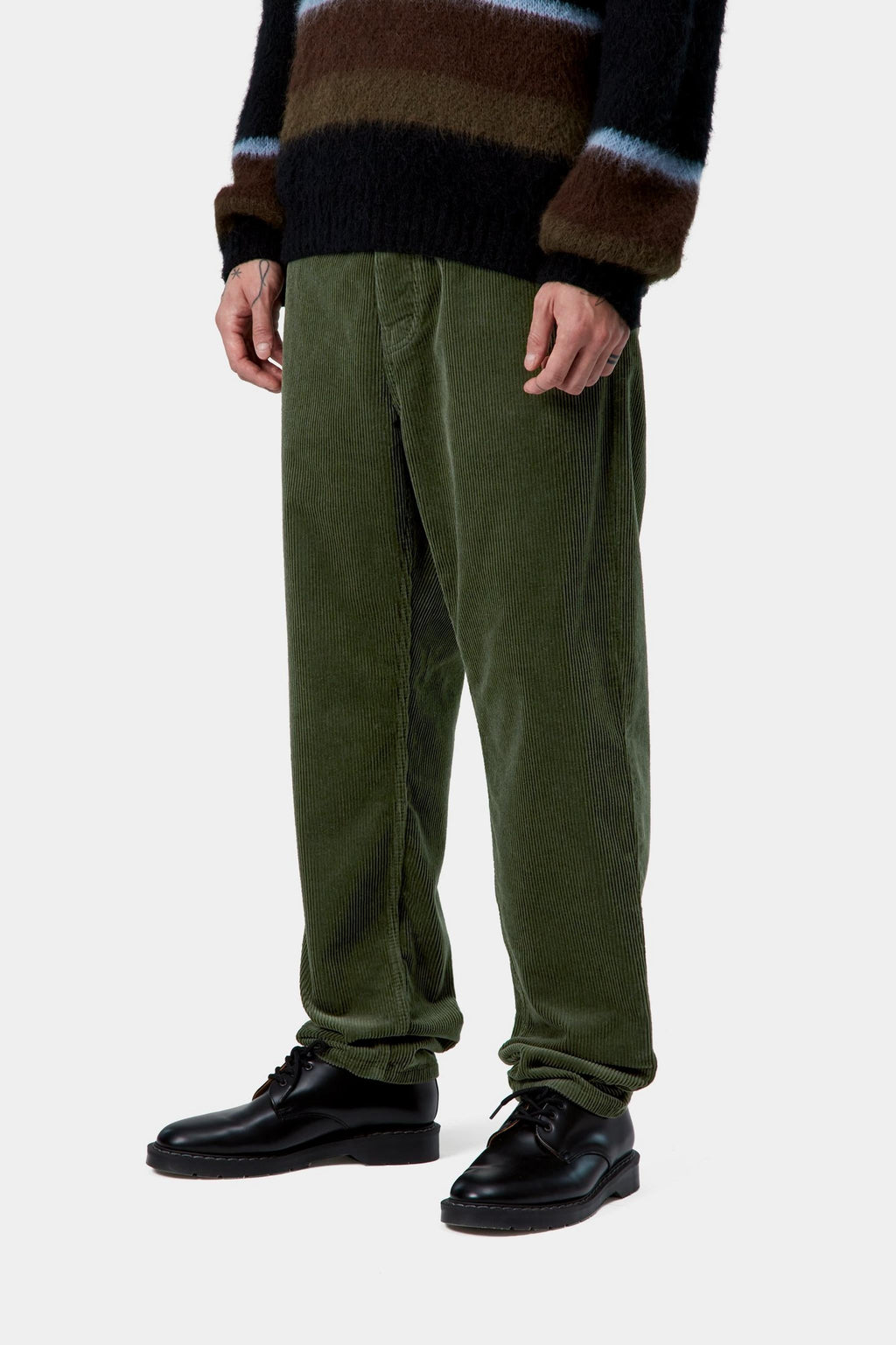 Carhartt WIP Mens Newel Coventry Corduroy Pant | Opuntia Rinsed