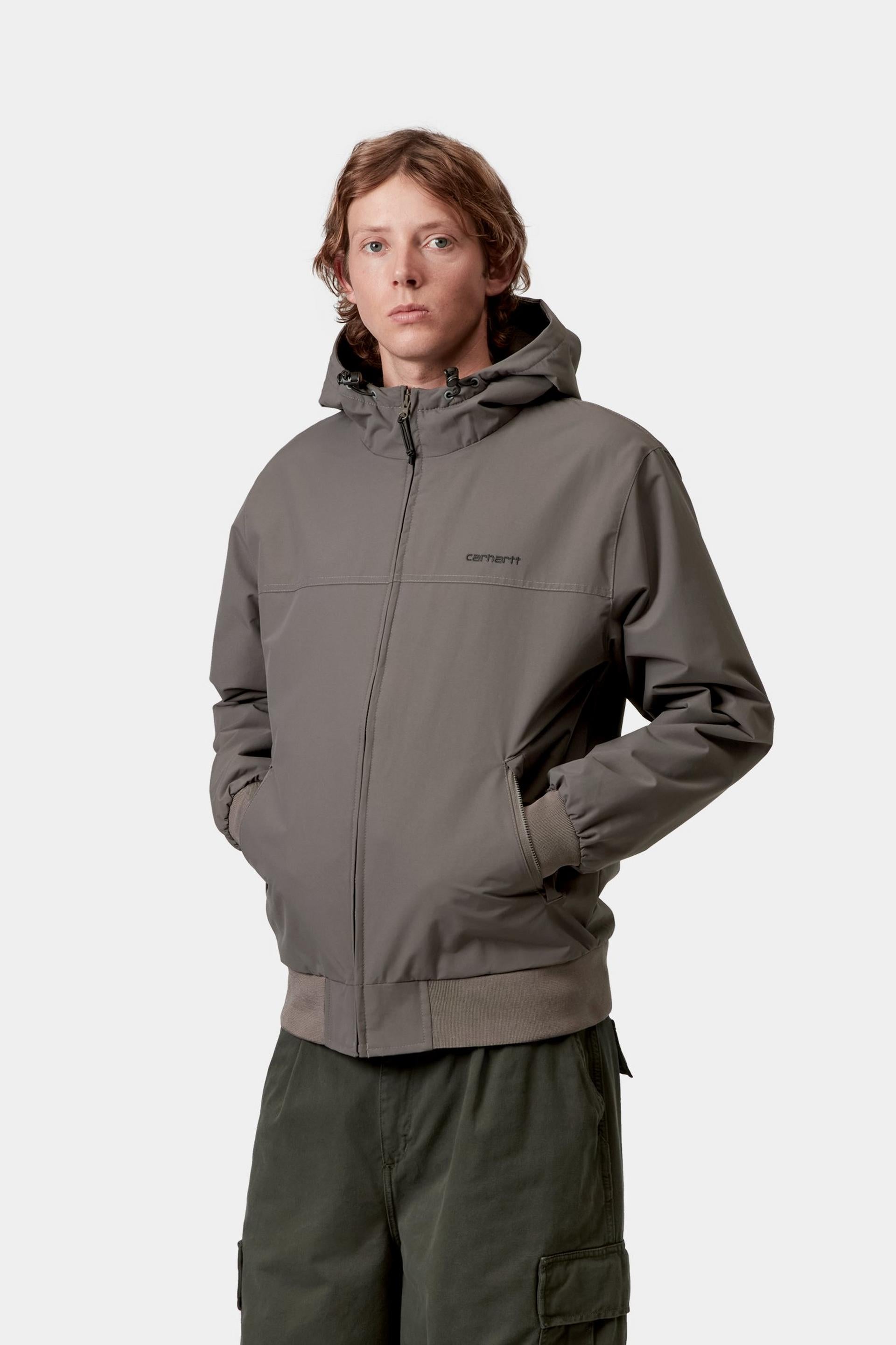 Carhartt WIP Mens Hooded Sail Jacket | Porphyry