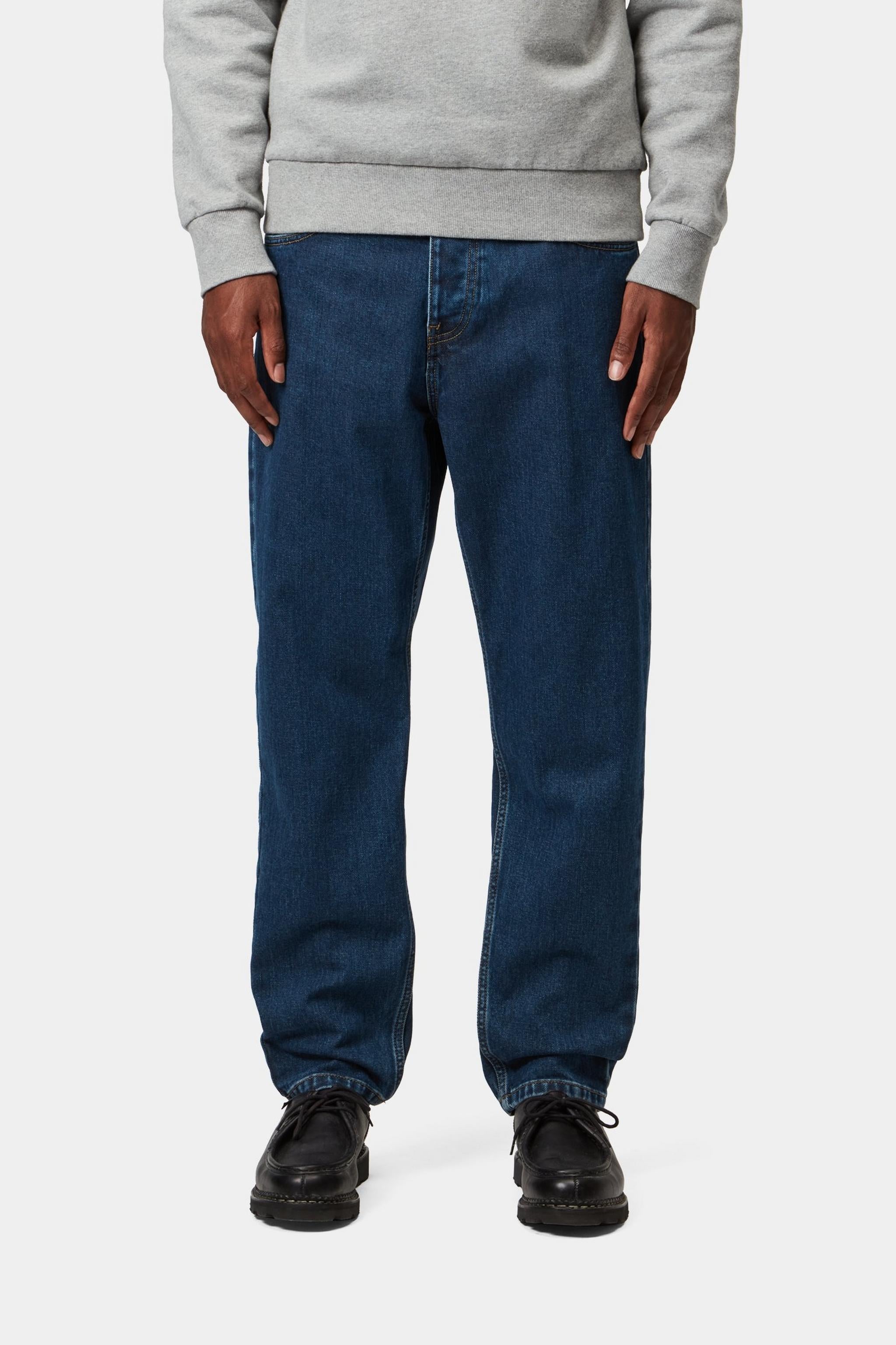 Carhartt WIP Mens Newel Pant | Blue Stone Washed