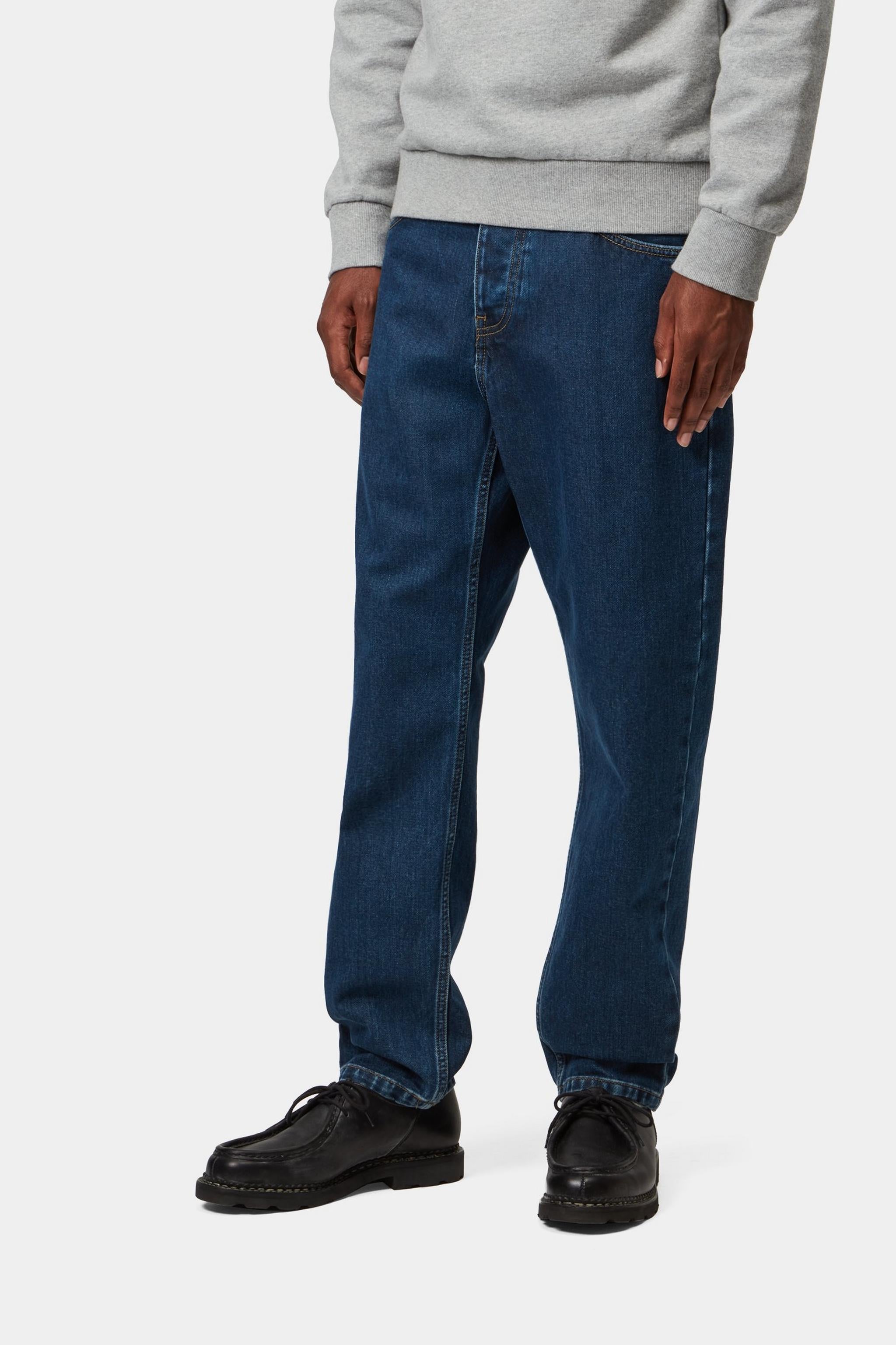 Carhartt WIP Mens Newel Pant | Blue Stone Washed