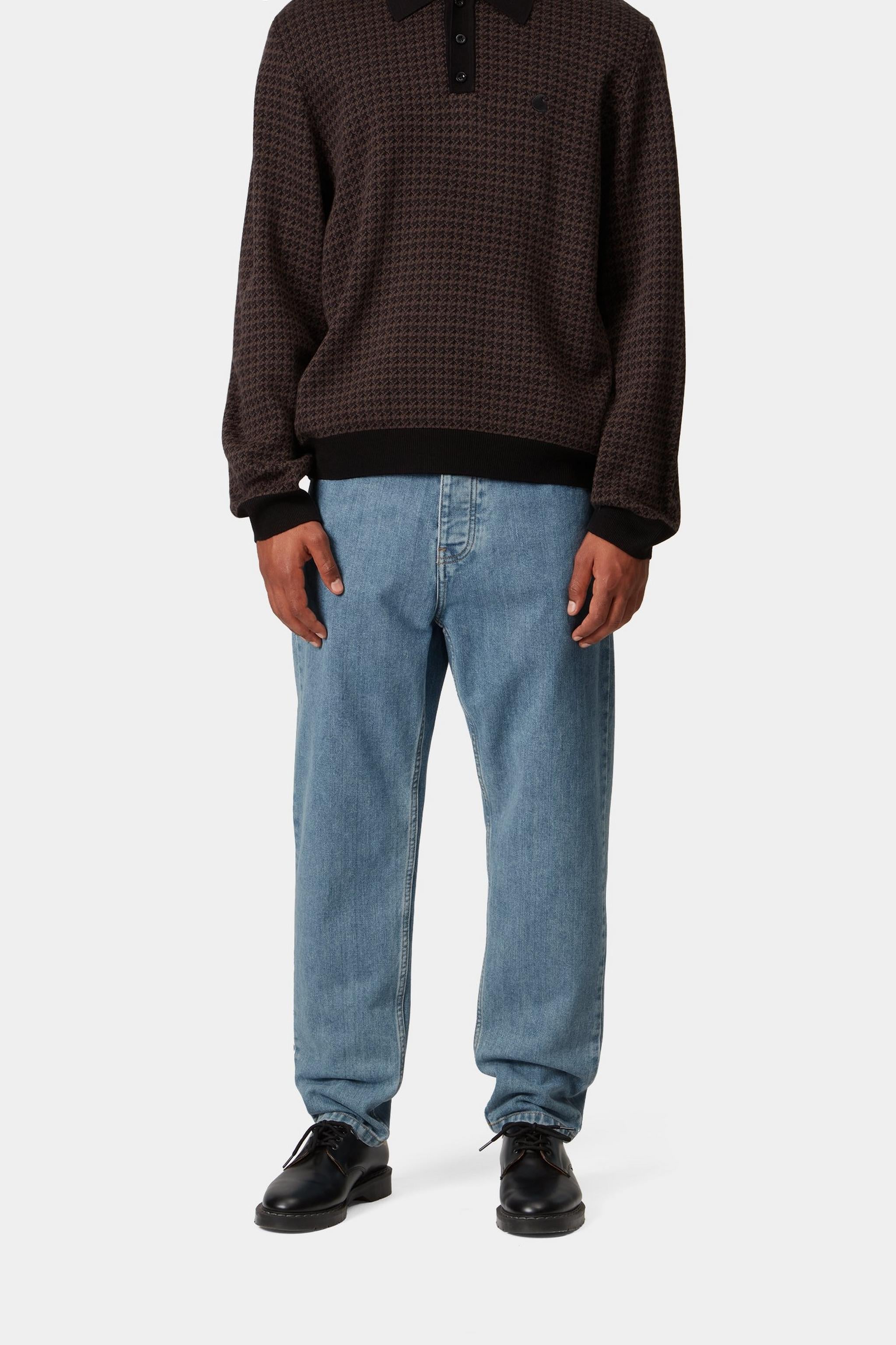 Carhartt WIP Mens Newel Pant | Blue Stone Bleached
